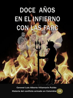 cover image of Doce años en el infierno con las Farc